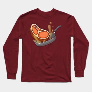 COOKING BEEF Long Sleeve T-Shirt